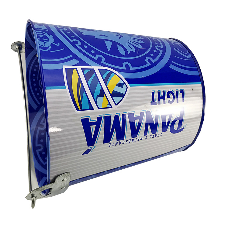 Ice Bucket Galvanized Iron Metal Beer Bucket 5 Liter Galvanized Iron Ice Bucket Round Tinplate Galvanized Iron Ice Bucket