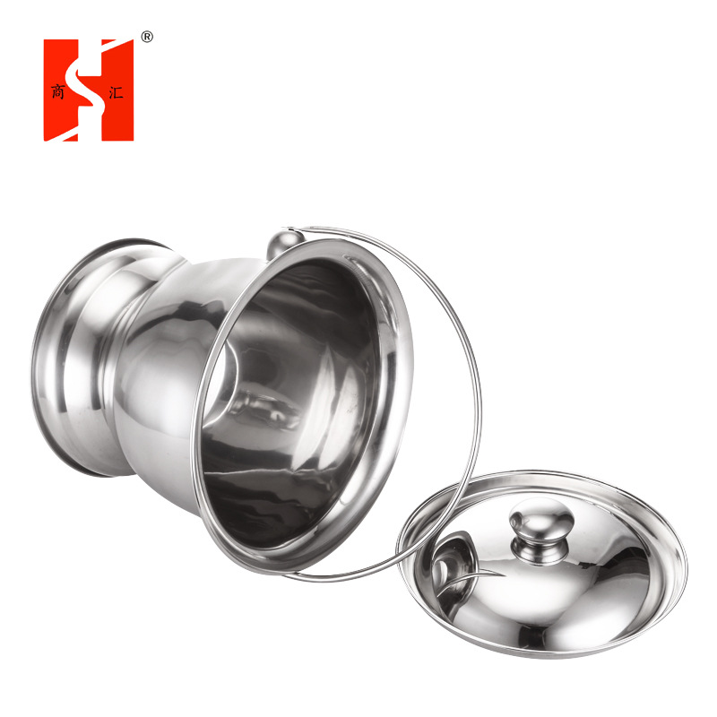 Stainless Steel Spittoon Wedding Accompanying Household Children Spittoon Toilet Bedroom Elderly Children Pregnant Women Old-fashioned Spittoon