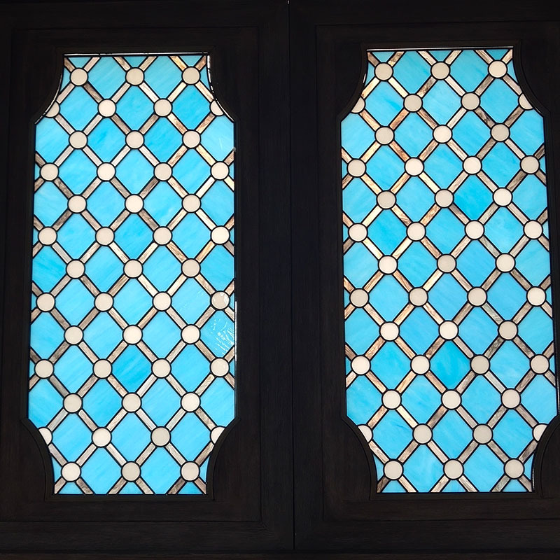 Factory Wholesale Church Glass Glass Dome Bar Decorative Glass Mosaic Art Glass Personalized Custom