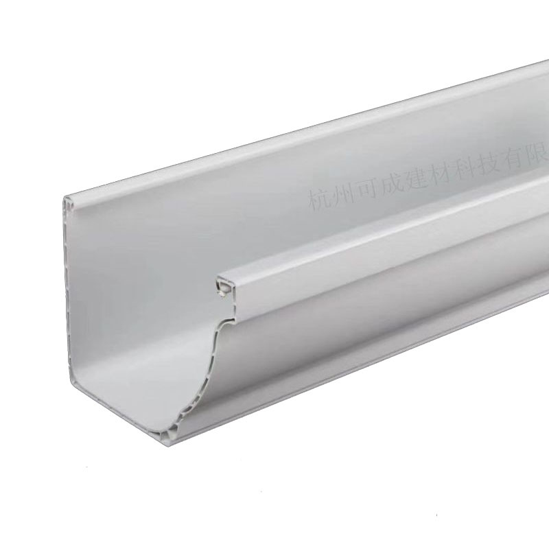 PVC drainage trough downpipe Sunshine Room eaves ditch Villa gutter drain trough eaves trough resin drain