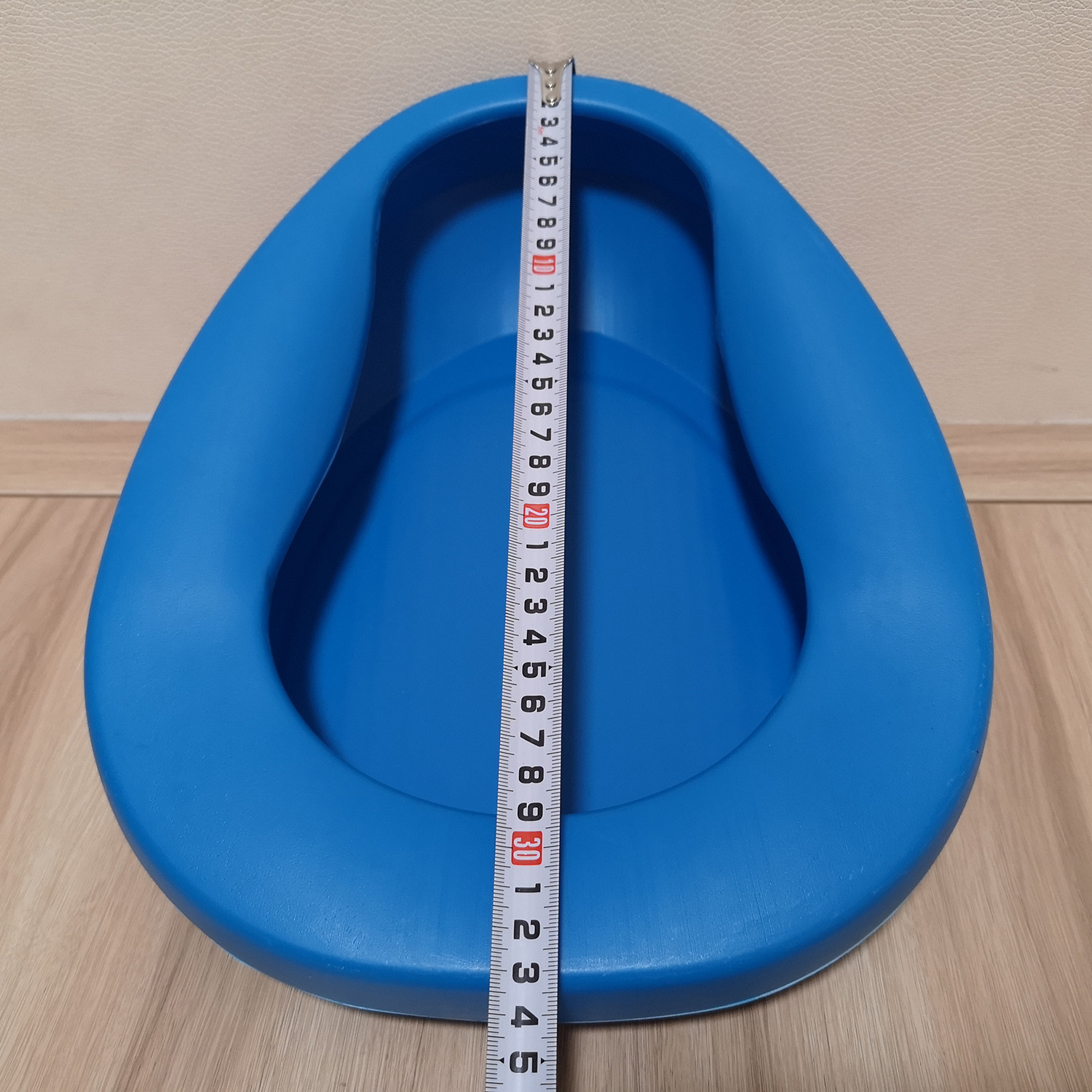 Hospital blow molding thickened blue plastic potty pregnant women maternal elderly patients bed urinal toilet