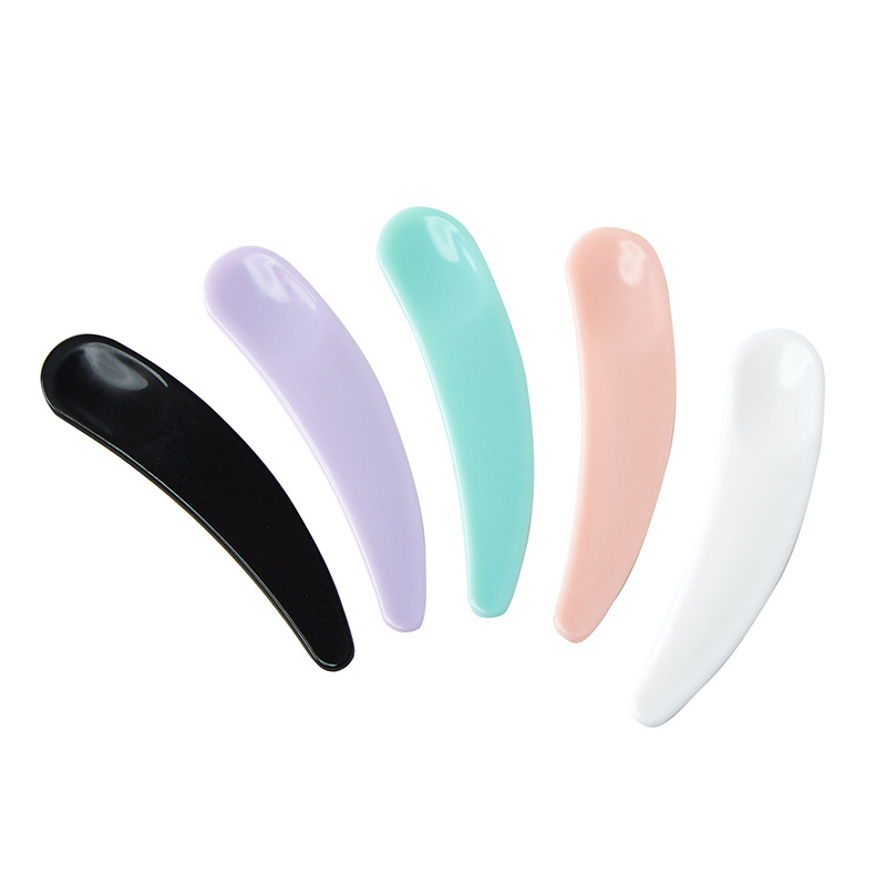 Crescent spoon small scoop mask stick spoon cream spoon cosmetic packaging sub-packaging tool
