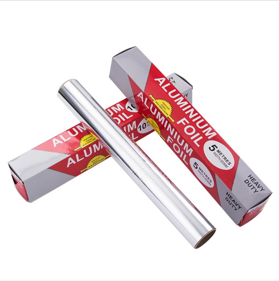 Hotel Thickeneded Tinfoil Barbecue Oven Household Aluminum Foil Barbecue Paper Roasted Sweet Potato Oil Paper Barbecue Baking Greaseproof Paper