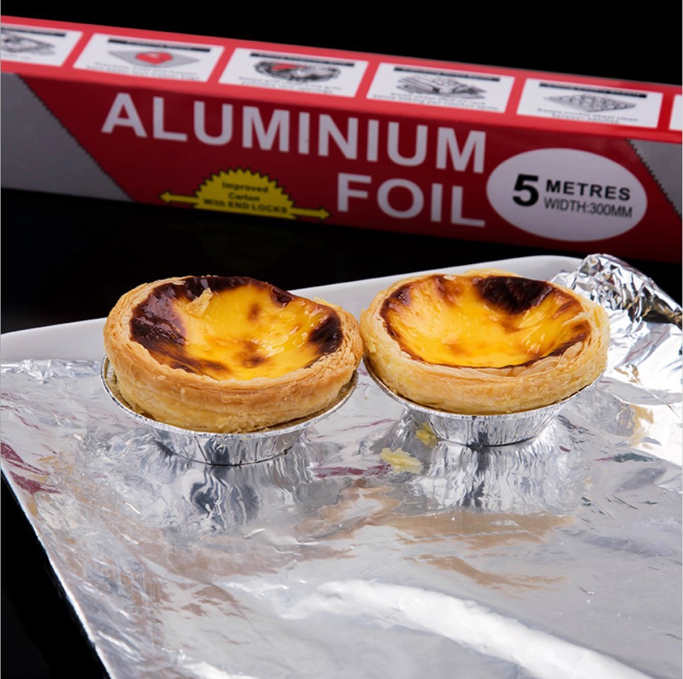 Hotel Thickeneded Tinfoil Barbecue Oven Household Aluminum Foil Barbecue Paper Roasted Sweet Potato Oil Paper Barbecue Baking Greaseproof Paper