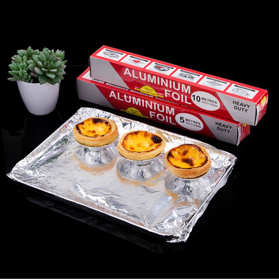 Hotel Thickeneded Tinfoil Barbecue Oven Household Aluminum Foil Barbecue Paper Roasted Sweet Potato Oil Paper Barbecue Baking Greaseproof Paper