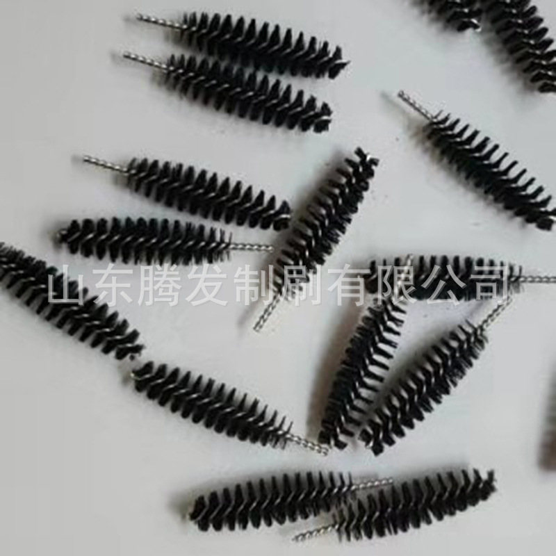 Manufacturer Wholesale Olive-Shaped Eyelash Brush Head Disposable Eyelash Curling Brush Head Spiral Nylon Eyelash Comb Eyebrow Brush Head