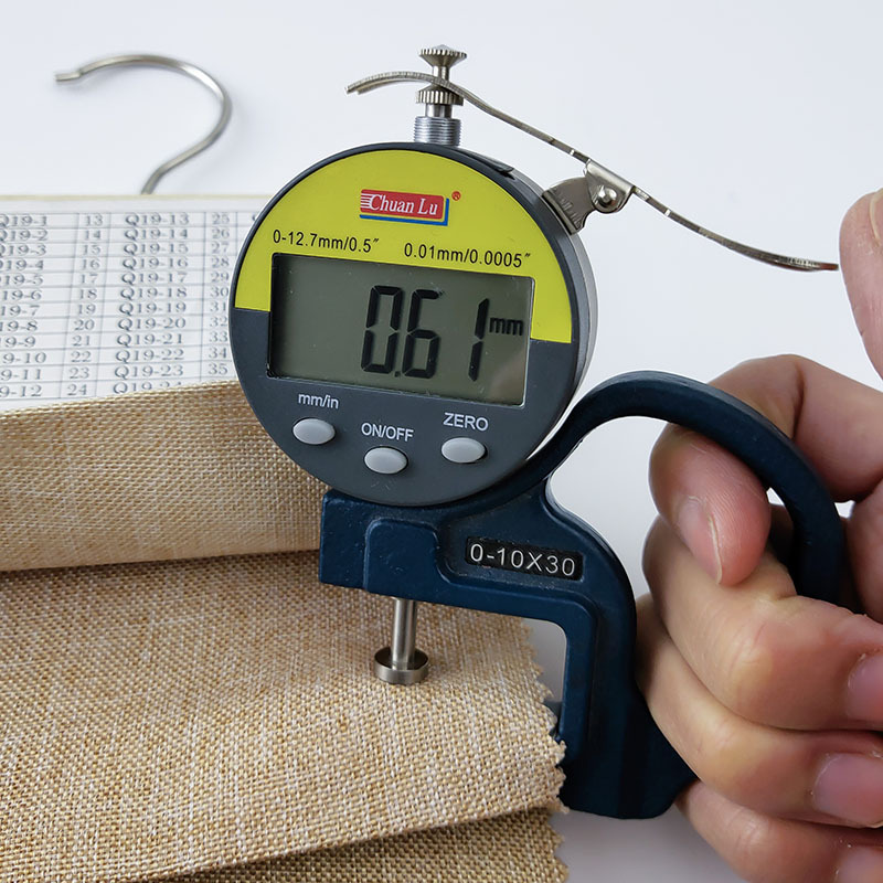 Cationic fine linen linen sofa fabric wholesale pillow soft bag shoes bag bag fabric imitation linen