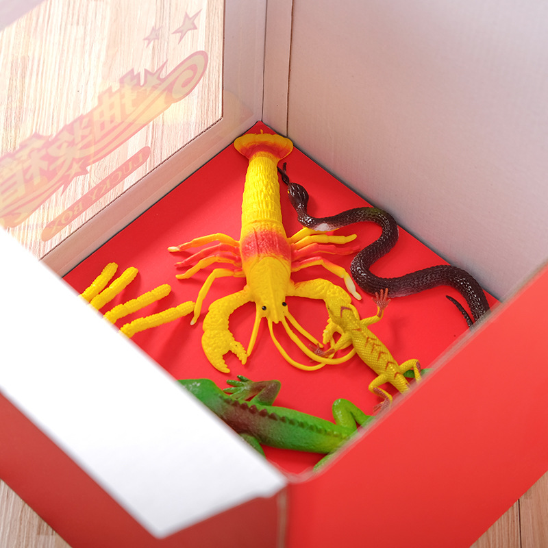 Wholesale Family Meeting Festive Activities Trick Spoofs Props Lottery Box Lottery Surprise Box Game Touch Box
