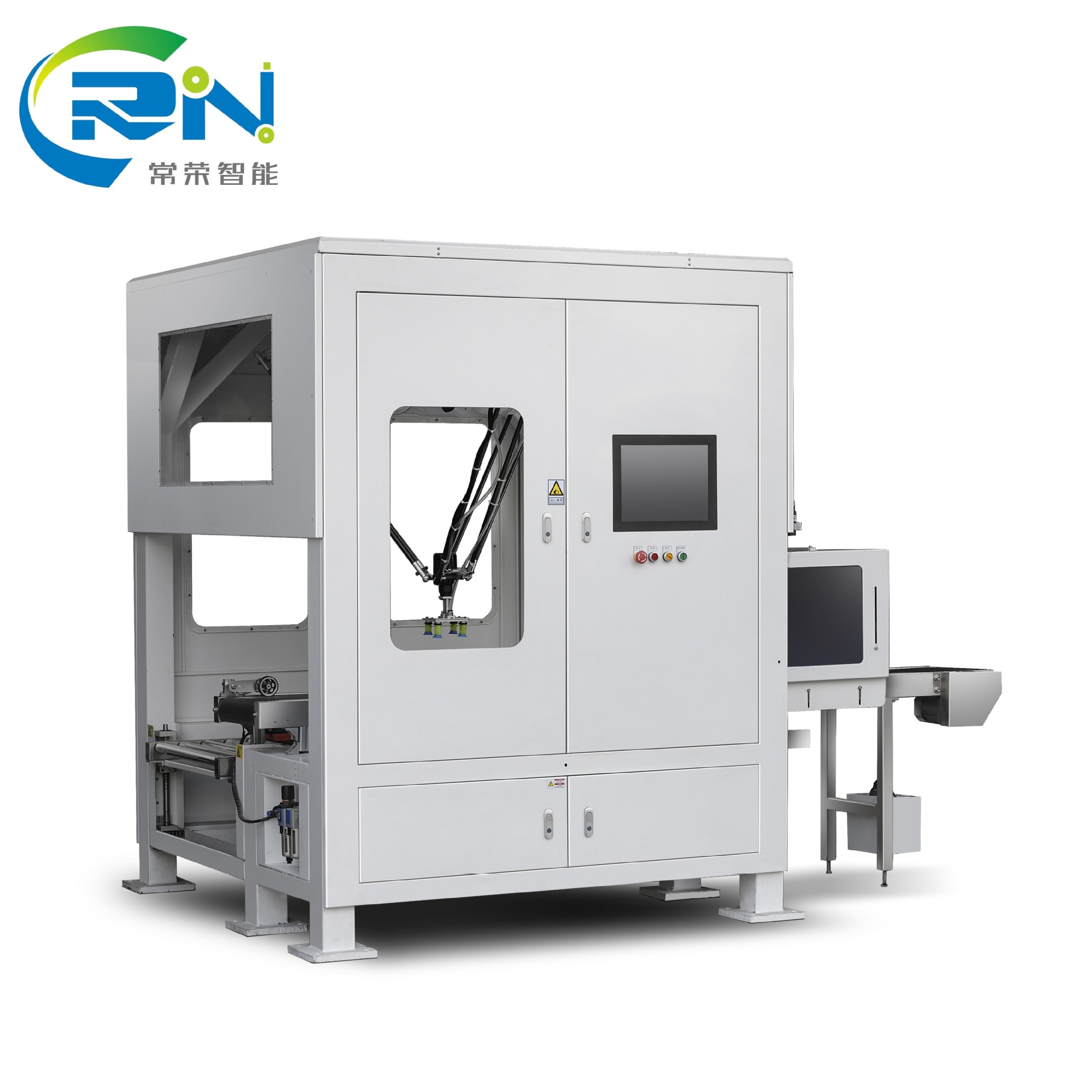 Spider Mobile Phone Robot Intelligent High-Speed Sorting and Handling Code Cell Classification Food Automatic Box Parallel Robot