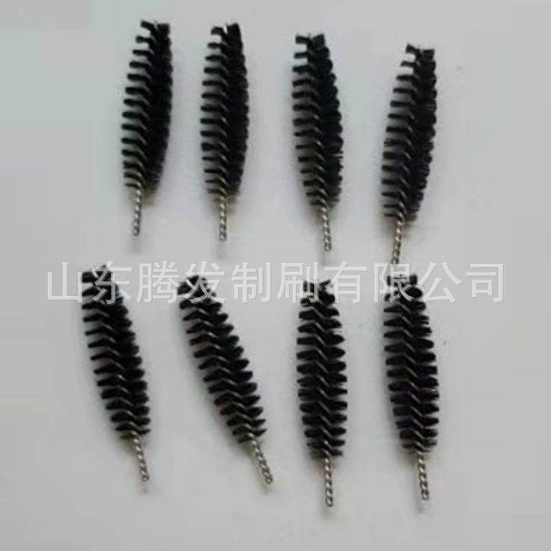 Manufacturer Wholesale Olive-Shaped Eyelash Brush Head Disposable Eyelash Curling Brush Head Spiral Nylon Eyelash Comb Eyebrow Brush Head