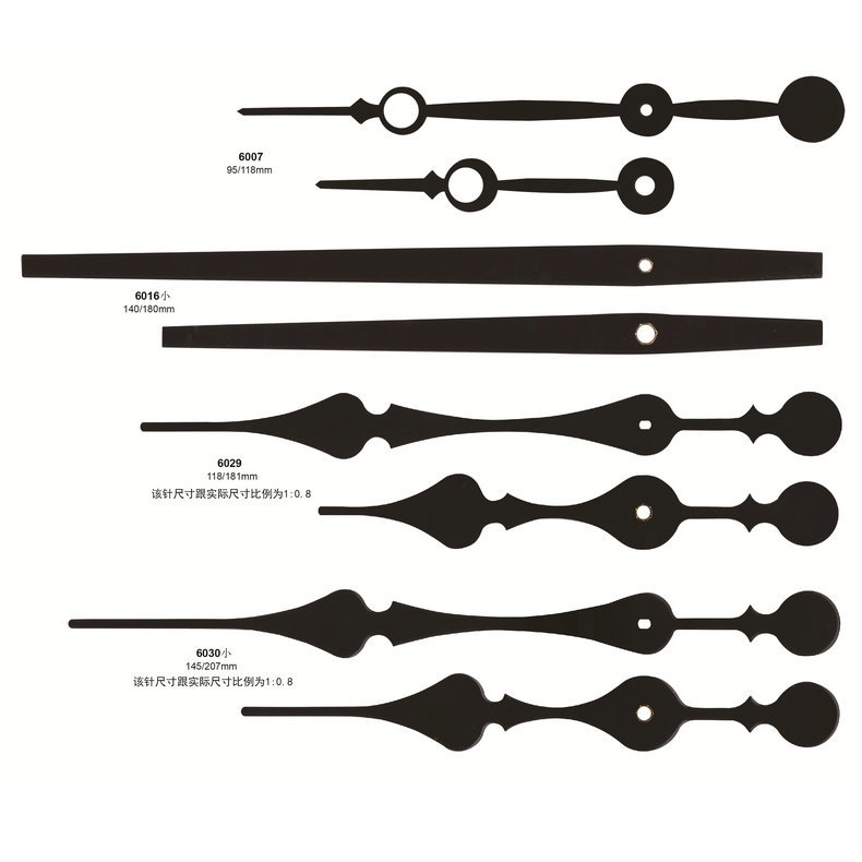 Supply Metal Clock Needles, Extended Timing Needles, Thick Shaft Pointers, Aluminum Needles, Clock Accessories, DIY Hour Hand Wall Clock Needles