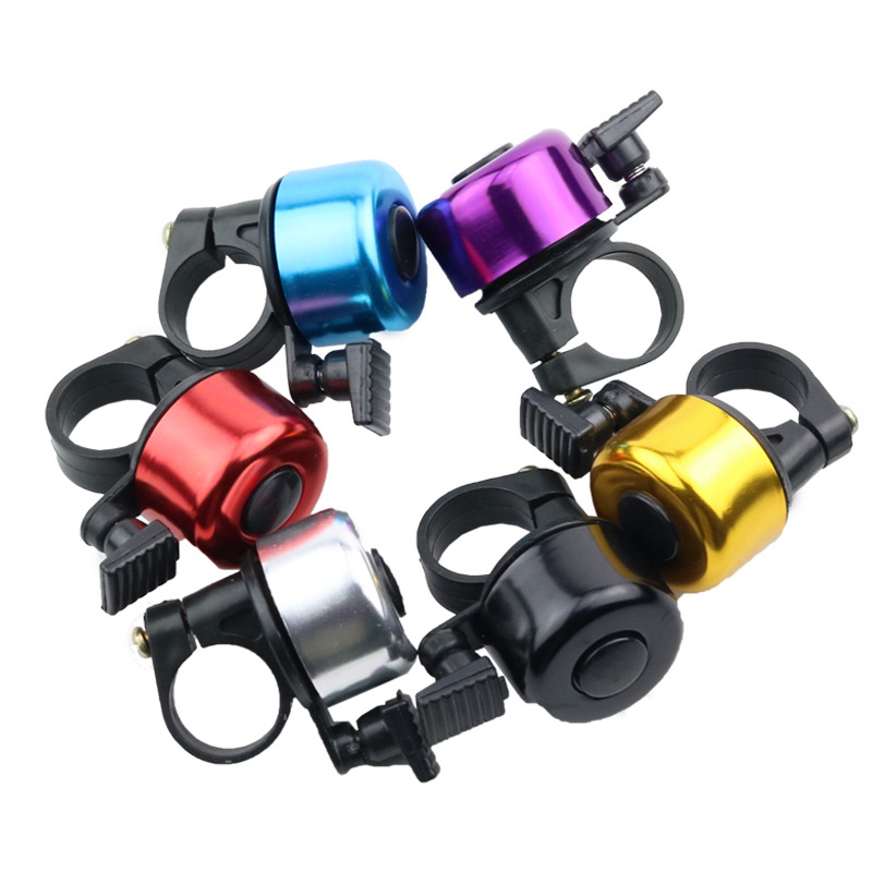 Bicycle Bell Mountain Bike Aluminum Alloy Bell Bicycle Small Bell Riding Equipment Accessories