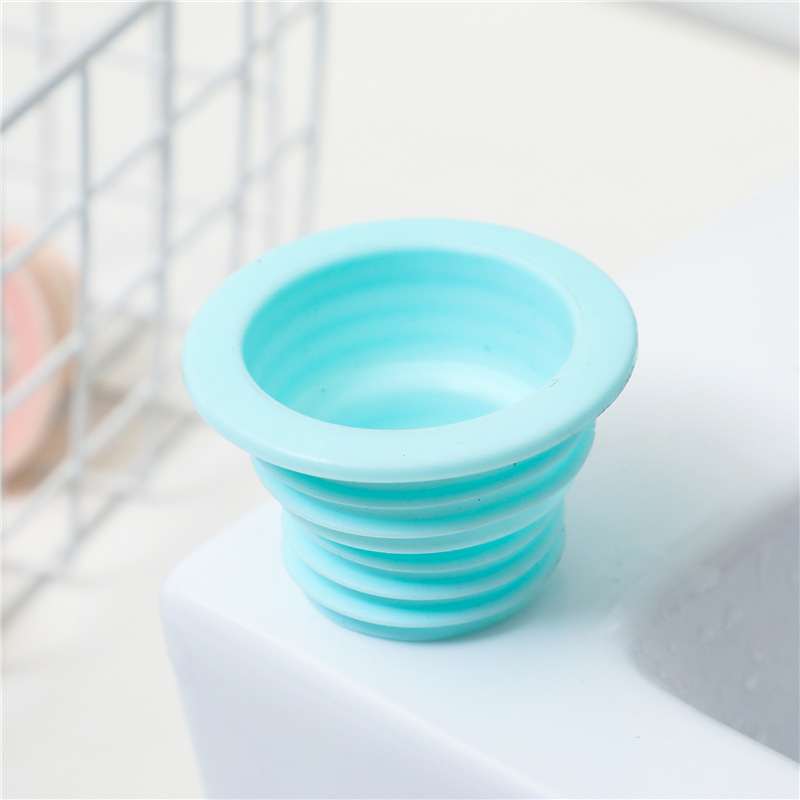 Extended Kitchen Sewer Seal Pipe Anti-Odor Seal Plug Washing Machine Drain Pipe Floor Drain Seal Plug Wholesale