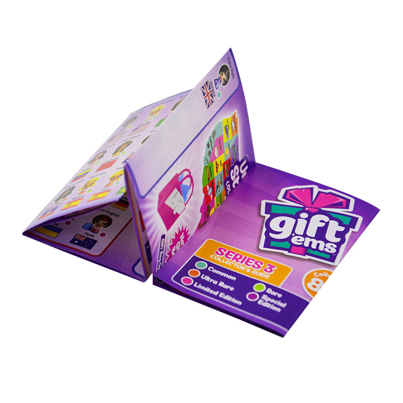 Factory Printing Instructions Enterprise Publicity Investment Promotion Picture Album Color Page Advertising Poster Binding Book Folding