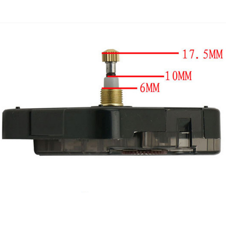 in stock large torque DIY wall clock movement 8828I shaft square hole movement time needle gap widened quartz clock movement