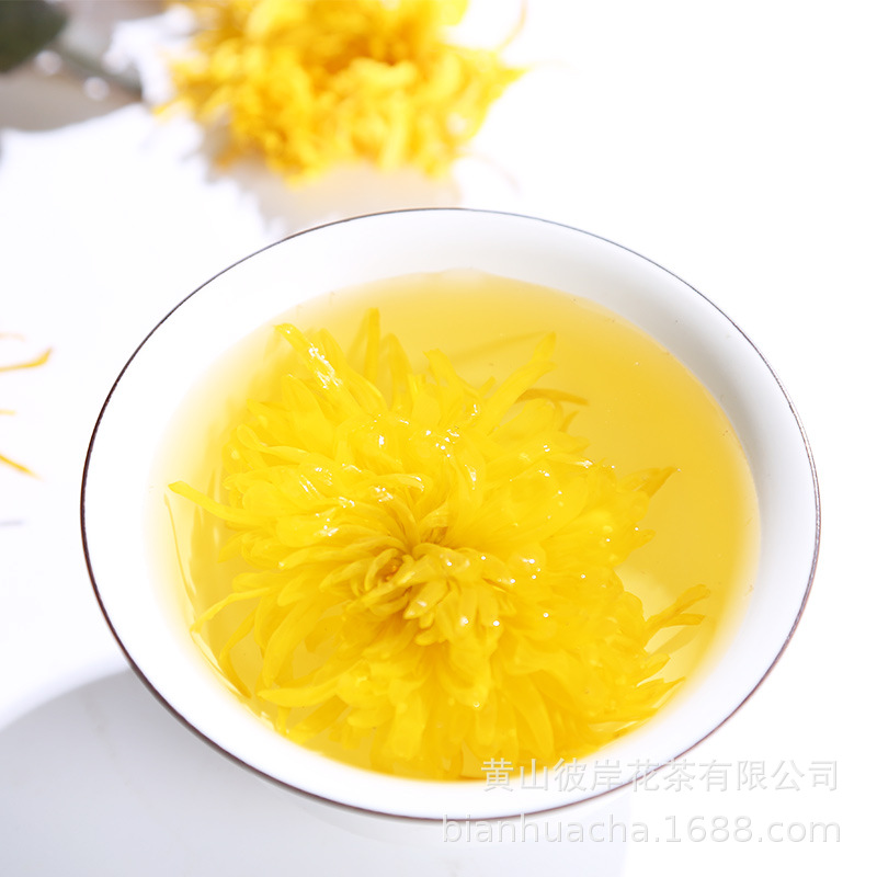 Three certificates all Huangshan golden silk chrysanthemum a cup of chrysanthemum tea individually bagged chrysanthemum wholesale all grades of herbal tea