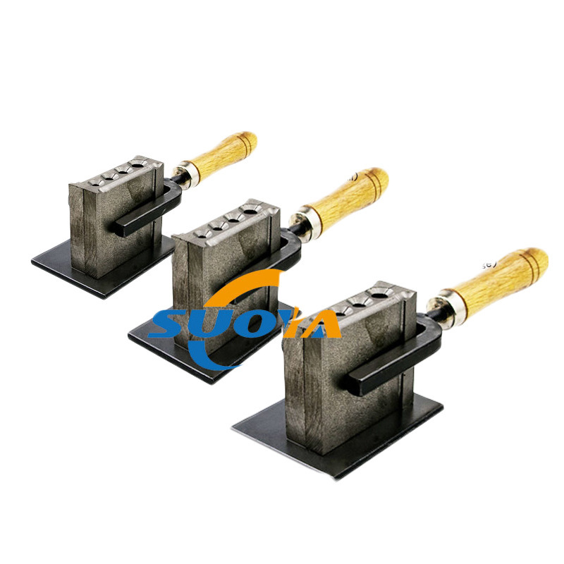 European-style and other functional cylindrical oil tank clip gold casting gold, silver and copper round bar Mold gold powder collection tank gold