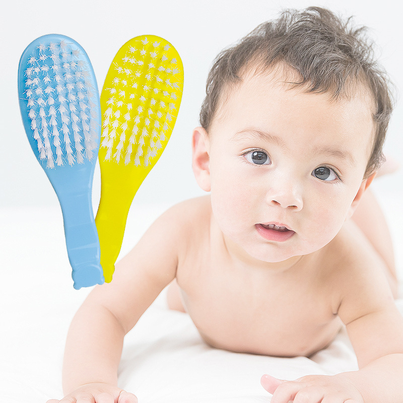 Baby Comb Small Hair Brush Baby Comb Massage Comb Newborn Hair Comb Fetal Hair Comb Baby Shampoo Foreign Trade Comb