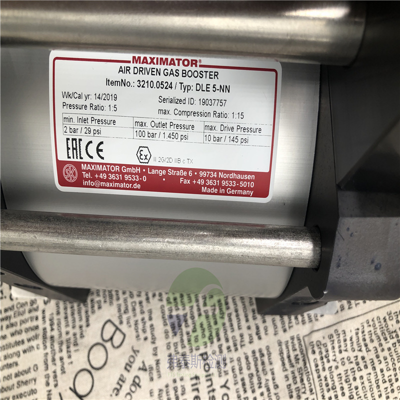 Repair Maximator Gas Booster Pump Maximator Air Booster Repair Pneumatic Booster Pump