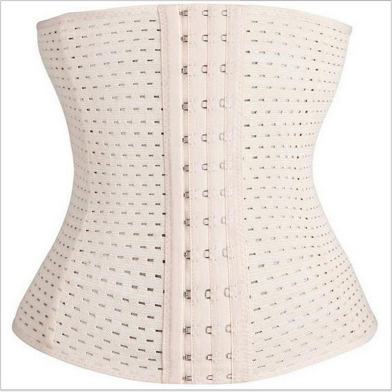 Abdominal Belt for Women after Childbirth, Waist Corset, Breathable Cut Out Plastic Belt, Three-Breasted Body Shaping Garment, Sports Girdle