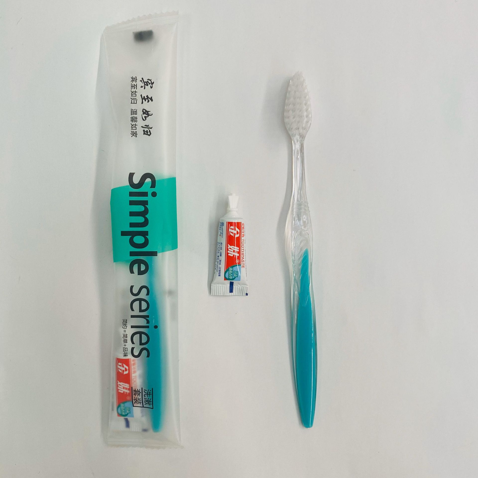 Hotel Toothbrush B&B Disposable Two-Color Toothbrush Hotel Travel·Toothbrush Wholesale