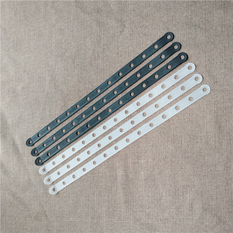 Hanger Connecting Strip Clothing Store Matching Suit Hanger Pants Rack Link Leather Strip Transparent Clothes with Pants Clip Hanging Strip