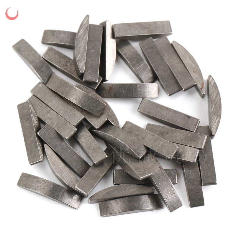 Scooter engine semicircle key GY6 50 80 125 150 moon pin crankshaft starting plate fixed semicircle