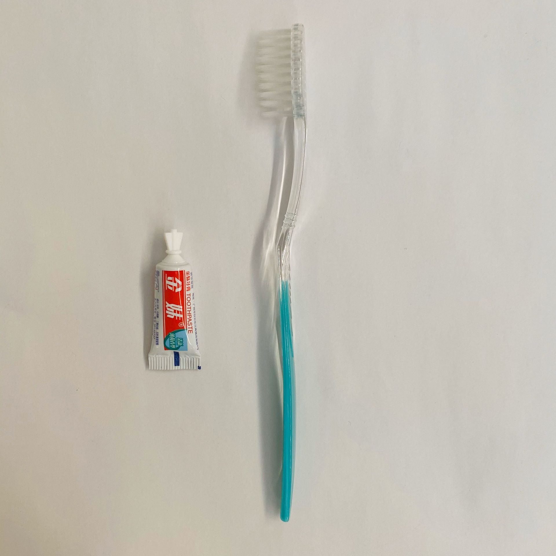 Hotel Toothbrush B&B Disposable Two-Color Toothbrush Hotel Travel·Toothbrush Wholesale