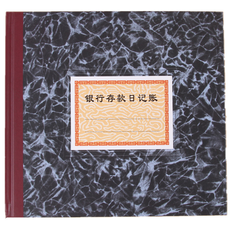Дневник банковских депозитов на 100 страниц финансовая учетная книга 24k