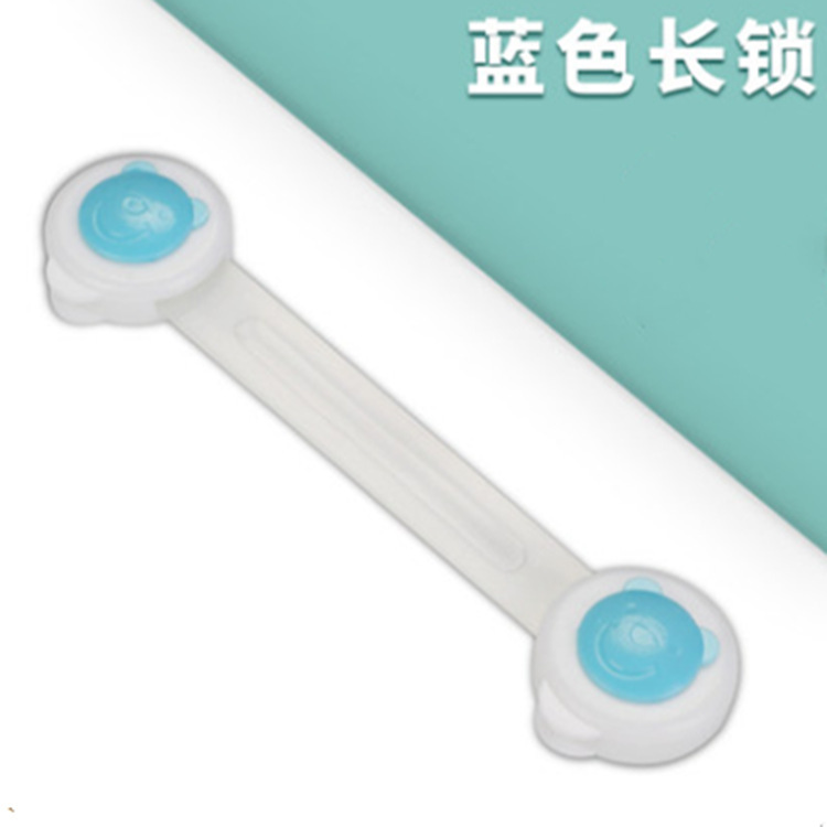 Transparent Long Lock Child Security Supplies Mother and Baby Products Home Multifunctional Security Lock Refrigerator Lock Bear Long