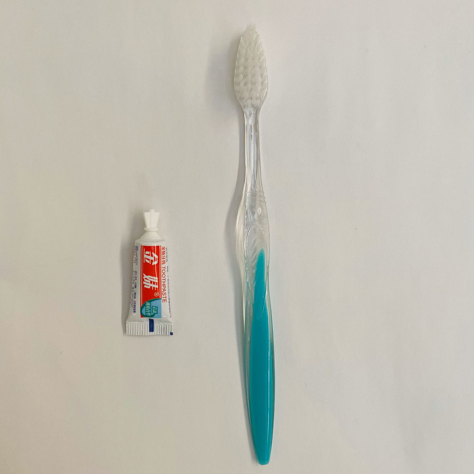 Hotel Toothbrush B&B Disposable Two-Color Toothbrush Hotel Travel·Toothbrush Wholesale