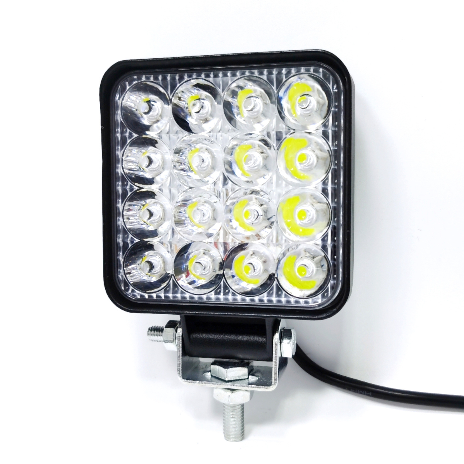 LED work light circuit board 16 beads-48W-crystal lamp beads high power 10-60V wide pressure self-supplied materials