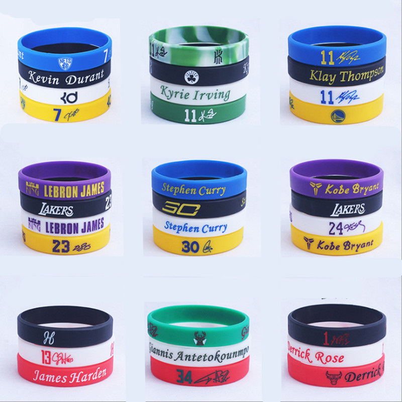 Силиконовый браслет для пар, баскетбольный спорт, фитнес, уличные танцы, лазерная печать