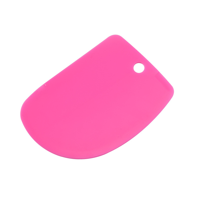 Three-piece cream scraper plastic dough scraper baking cutting scraper cake scraper decorating tool