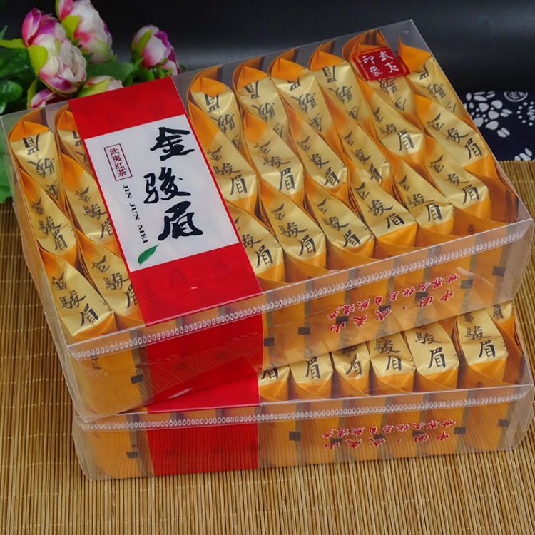 Оптовая продажа Фуцзянь нового чая Тегуаньинь Дахунпао Цзинь Цзюньмэй черный чай в коробке маленькая упаковка