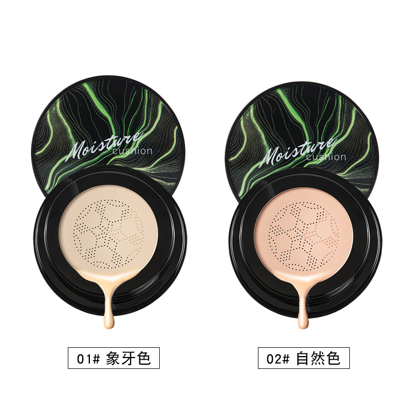 Authentic Xiangfuer Mushroom Head Air Cushion Bb Cream Concealer Isolation Liquid Foundation with Powder Puff Makeup Cross-Border Air Cushion Cc