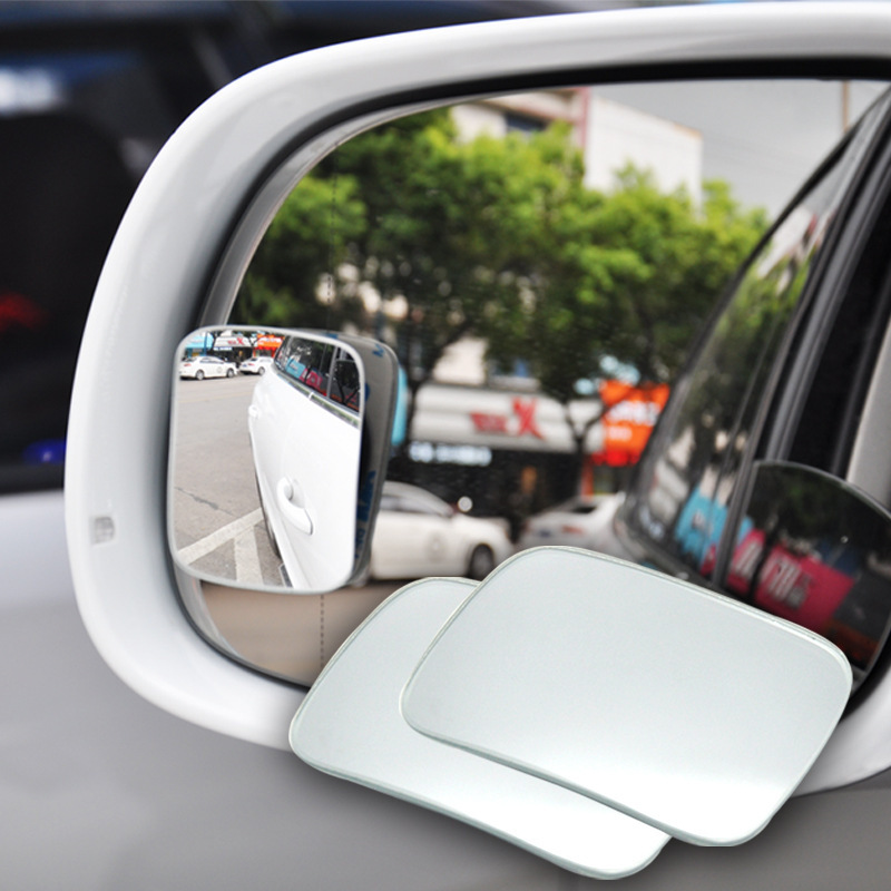 3R car frameless rearview mirror car frameless glass blind spot mirror adjustable curved reflector wide-angle rearview mirror