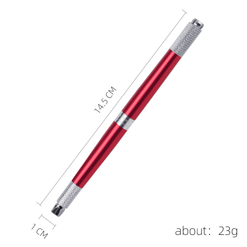 Factory direct three-use tattoo pen 20 eyebrow pencil multifunctional three eyebrow tattoo manual pen