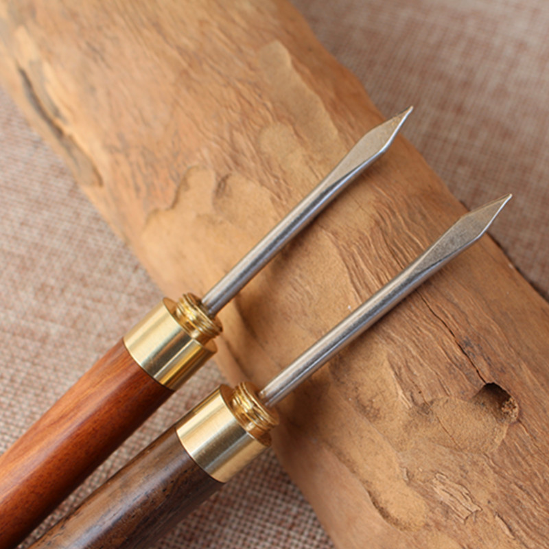 Small flat needle rosewood tea needle tea knife Pu 'er tea black tea tea accessories manufacturers supply free LOGO