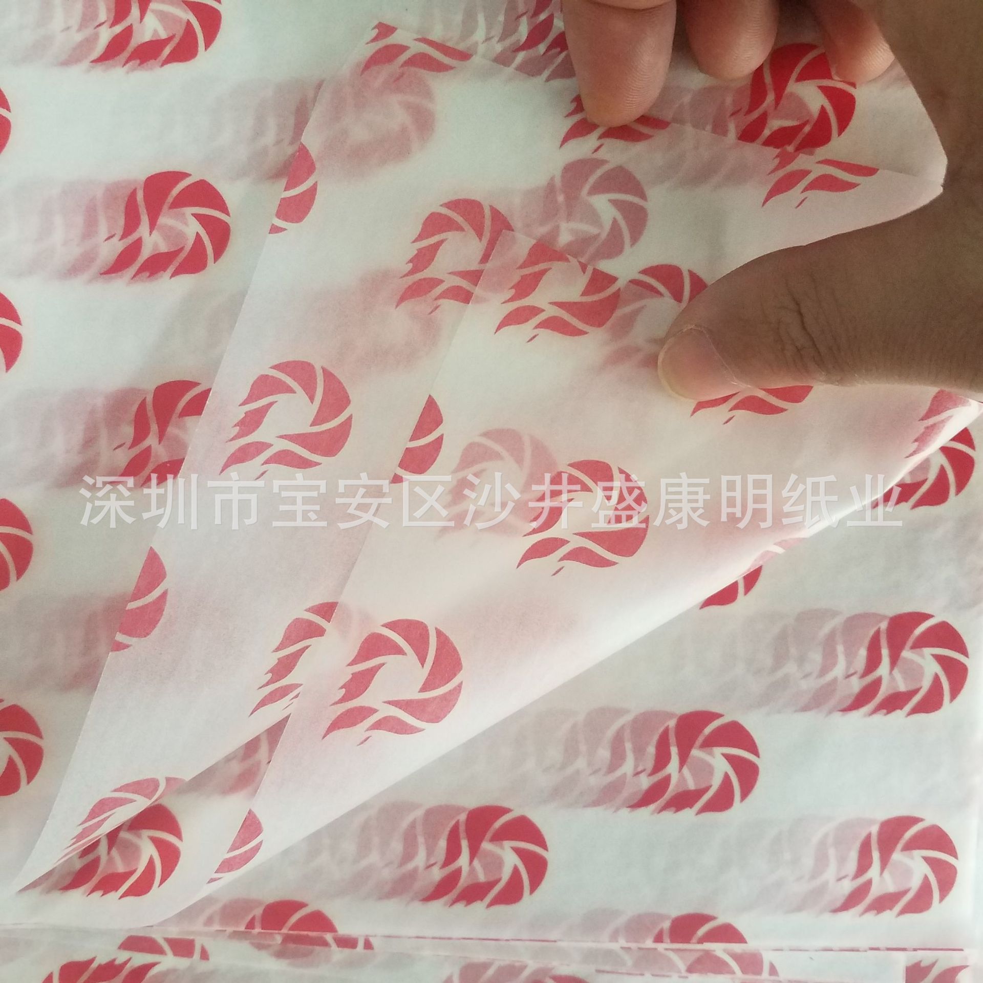 Factory Direct food grade white wax paper translucent oil wax paper oil Polish paper moisture-proof paper white and smooth