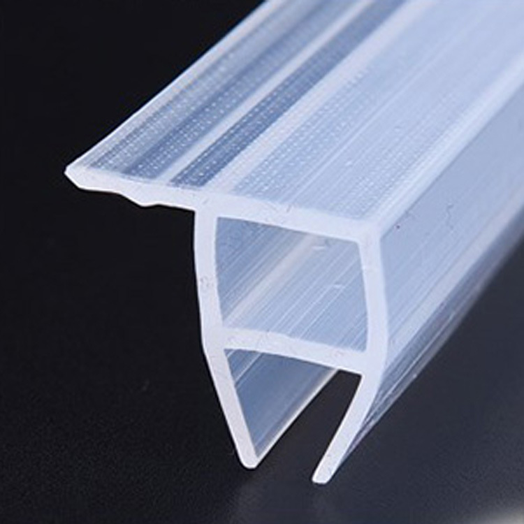 Glass door and window sealing strip/waterproof strip high transparent silicone sealing strip dustproof and windproof silent silicone strip