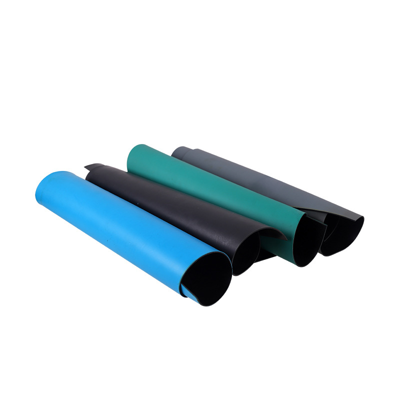Anti-static table mat 2mm3mm green gray blue black static rubber antistatic rubber board repair table mat table mat wholesale