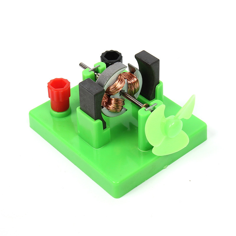 Motor model open DC small motor electrical experiment box teaching instrument junior high school physics science experiment
