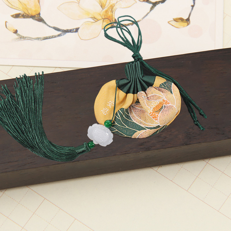 Manufacturer's New Antique Tassel Purse Han Dynasty Portable Small Pendant New Chinese Style Sachet Retro Sachet Sachet Empty Bag