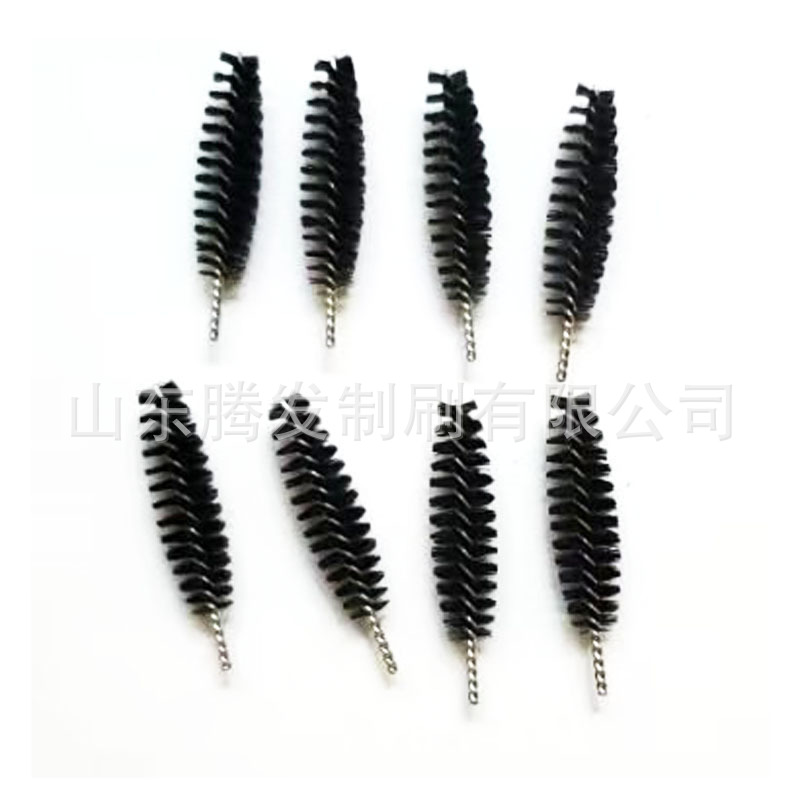 Manufacturer Wholesale Olive-Shaped Eyelash Brush Head Disposable Eyelash Curling Brush Head Spiral Nylon Eyelash Comb Eyebrow Brush Head