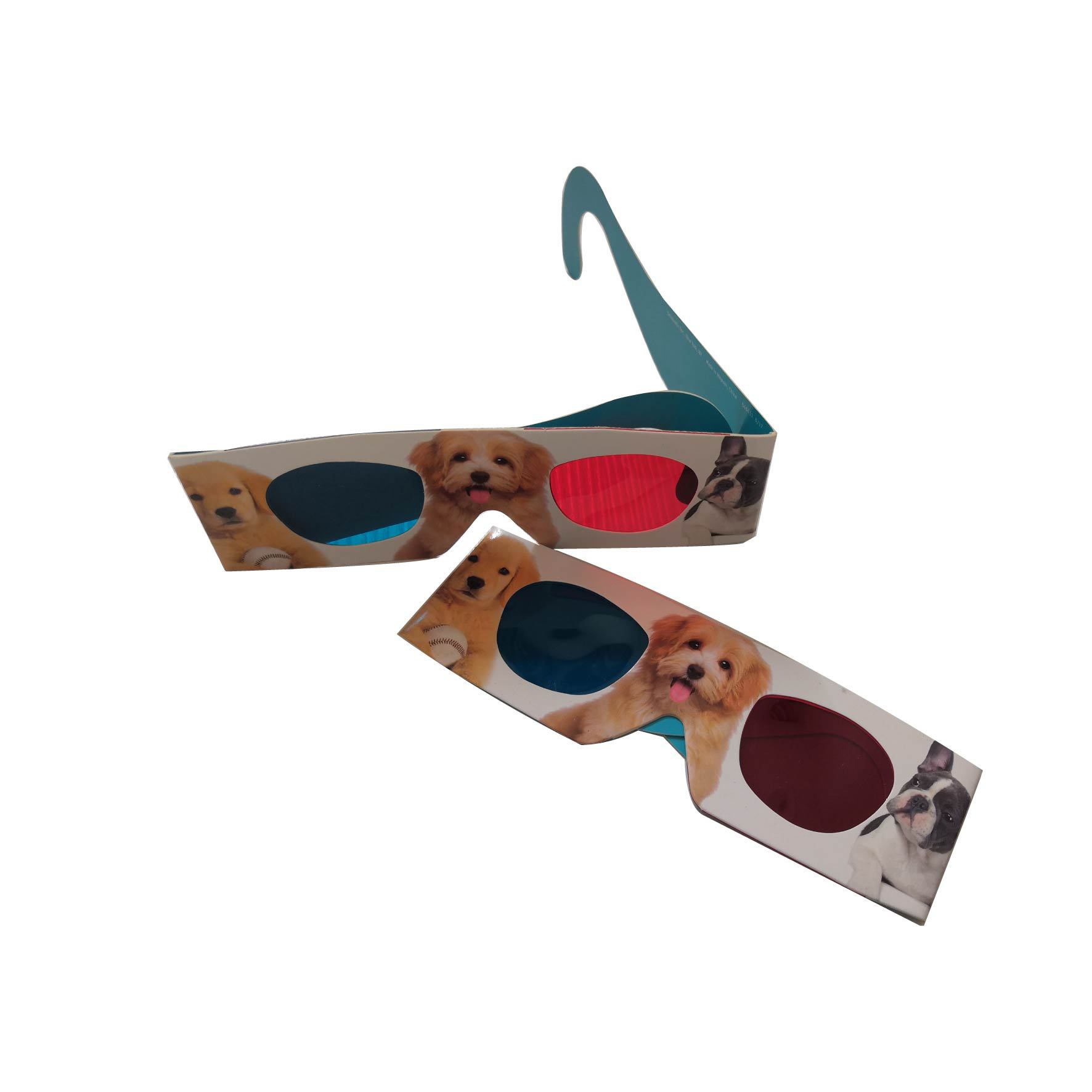 Spot quantity can be free shipping paper 3D glasses 3D glasses paper red and blue glasses