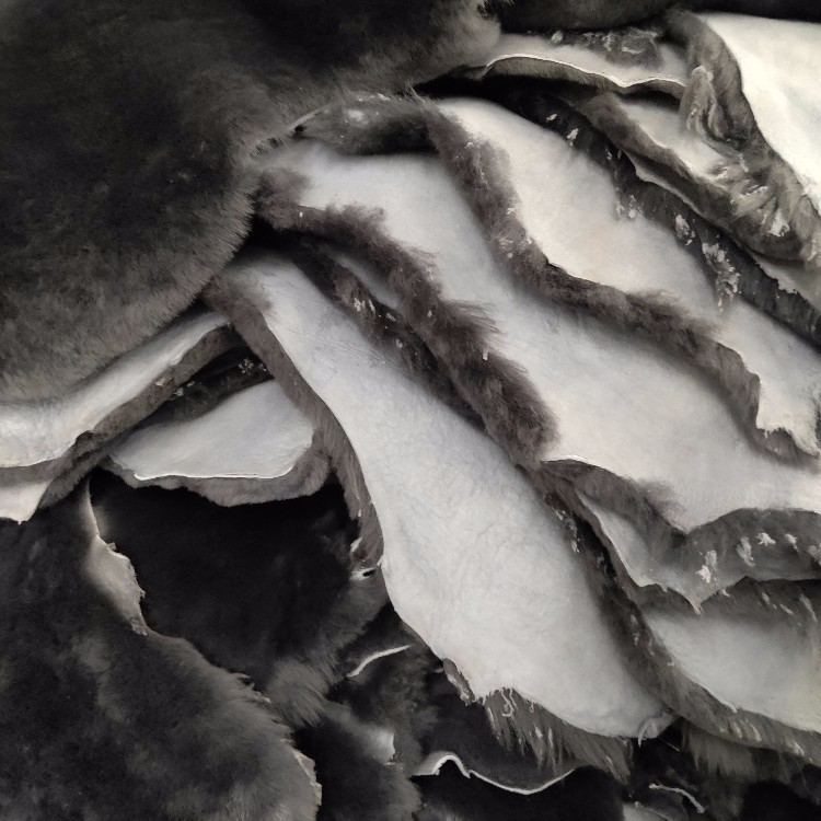 Цветной овечий мех для обуви, подкладка из овчины, подкладка для одежды