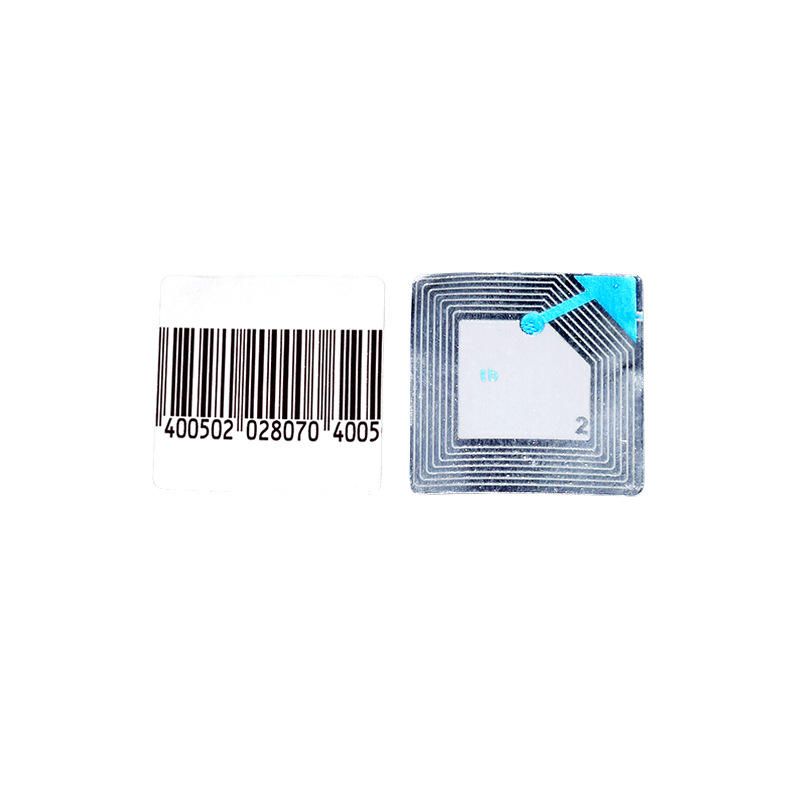 Zhonggong Hongye 4*4 anti-theft label square RF anti-theft sticker supermarket product anti-theft RF soft Label Wholesale