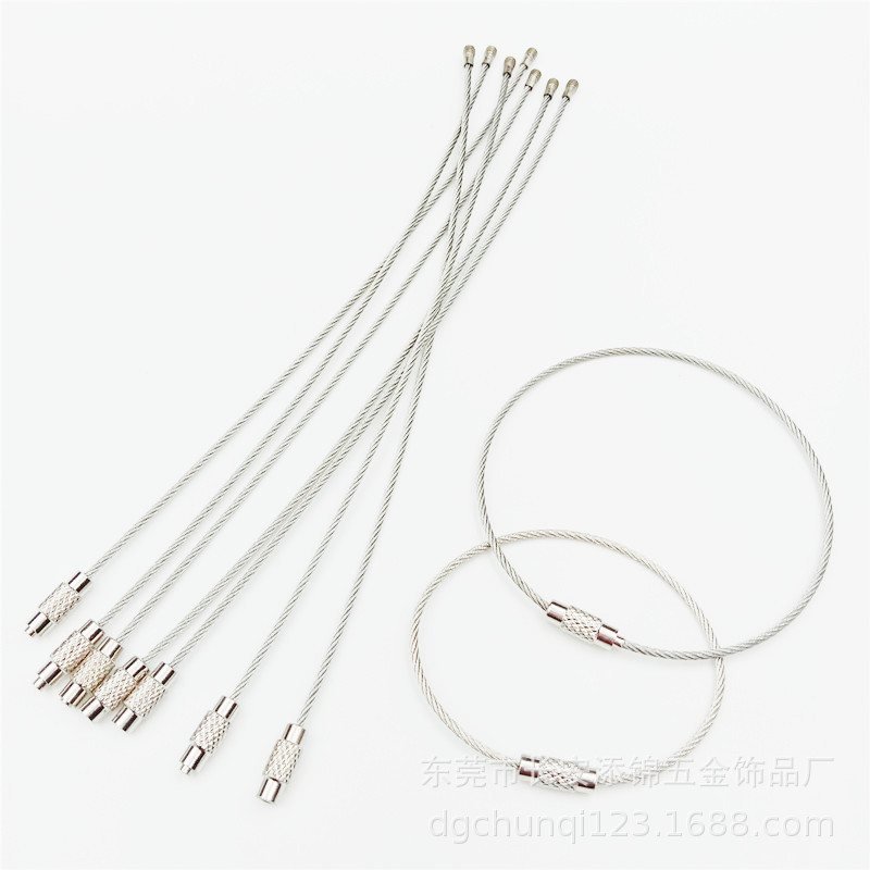 Specializing in the production of metal wire traveler 201, 304 stainless steel Weiyi ring metal traveler ring