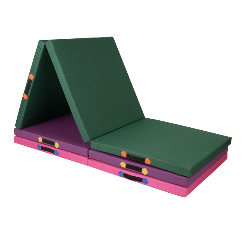Factory Wholesale Folding Mat Gymnastics Mat Yoga Dance Mat Fitness Mat Thickened Sit-up Sponge Mat Skill Mat